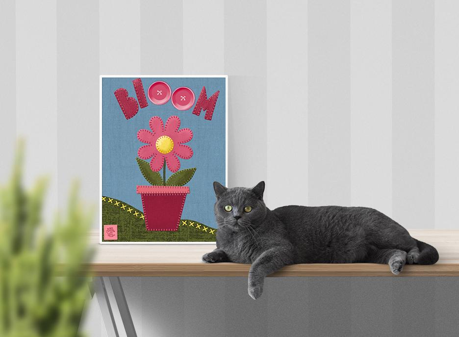 Bloom - Stitches & Felt - image 1 - student project