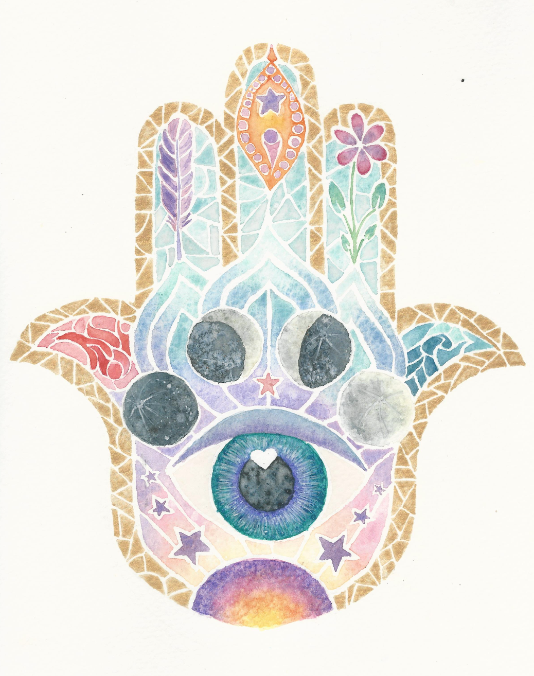 My Hamsa Hand - image 1 - student project