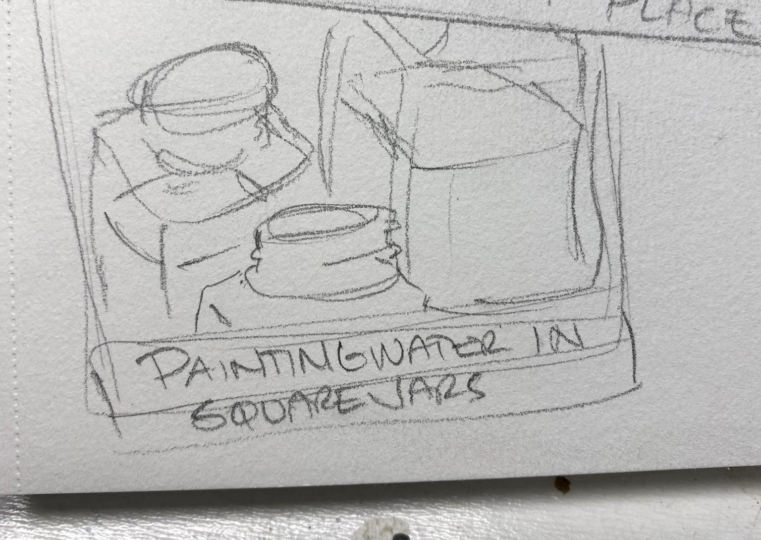 I will illustrate my messy painting area - image 5 - student project