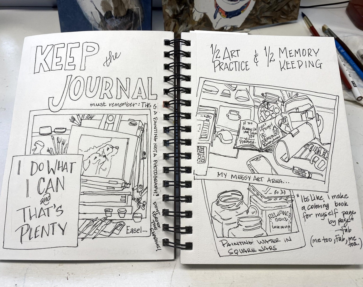 Shay’s New Start journal - My year's word: PROGRESS - image 7 - student project