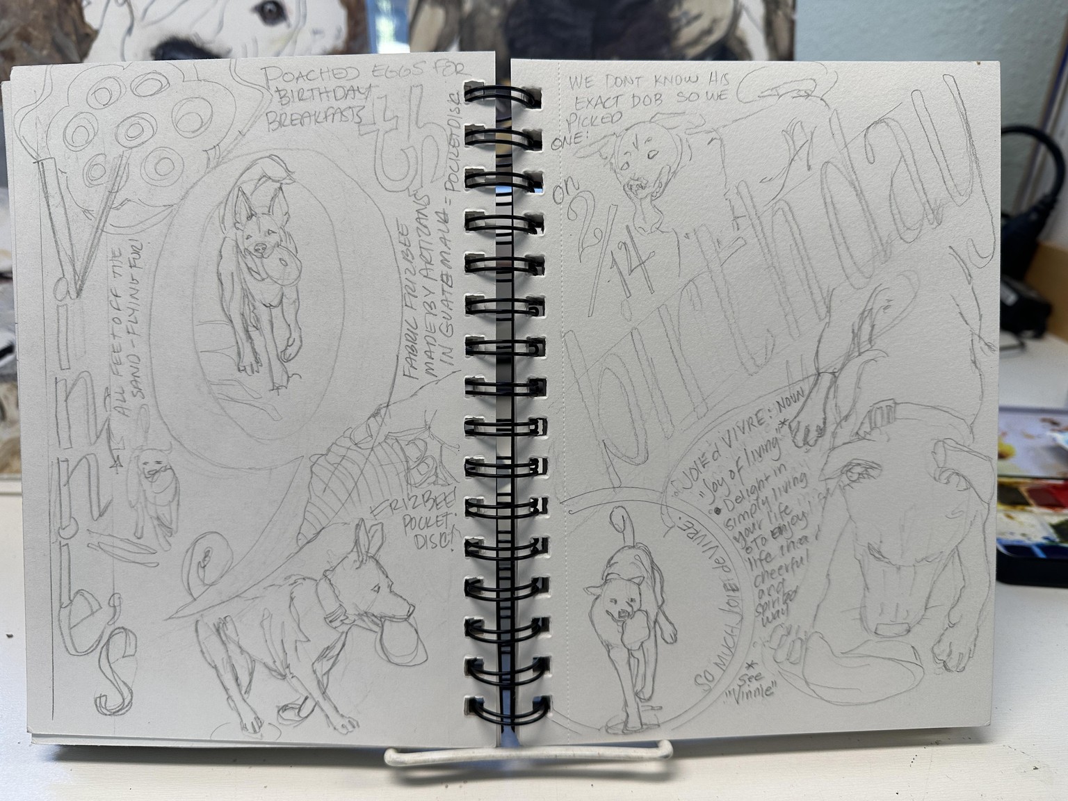Shay’s New Start journal - My year's word: PROGRESS - image 58 - student project