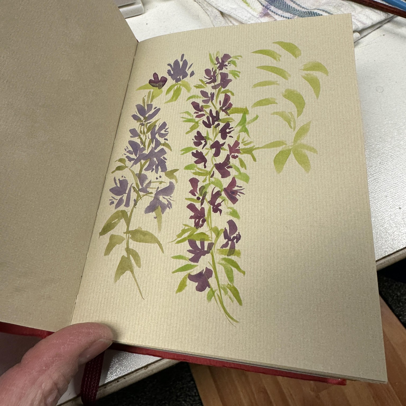 First time playing with gouache! - image 2 - student project