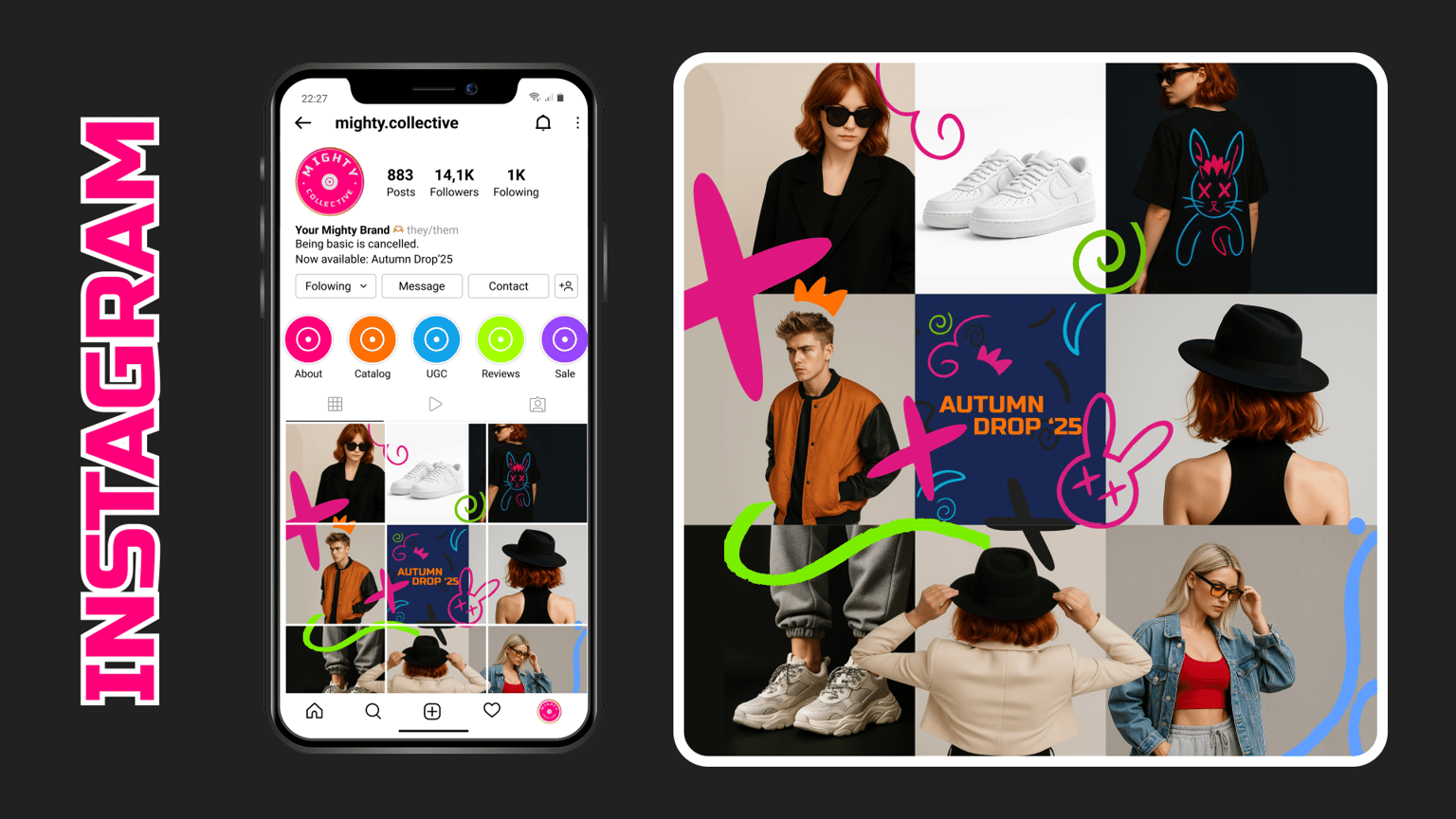 Mighty Collective Brand Identity - image 9 - student project