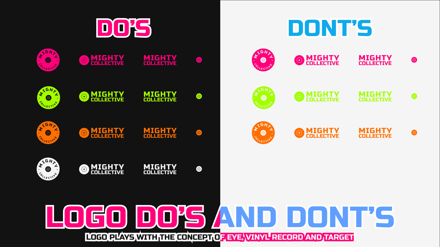 Mighty Collective Brand Identity - image 6 - student project