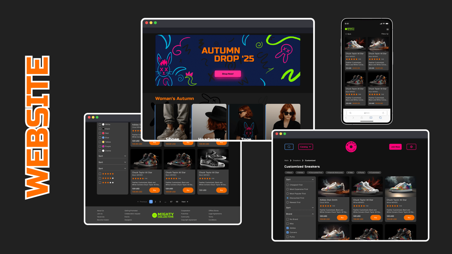 Mighty Collective Brand Identity - image 10 - student project