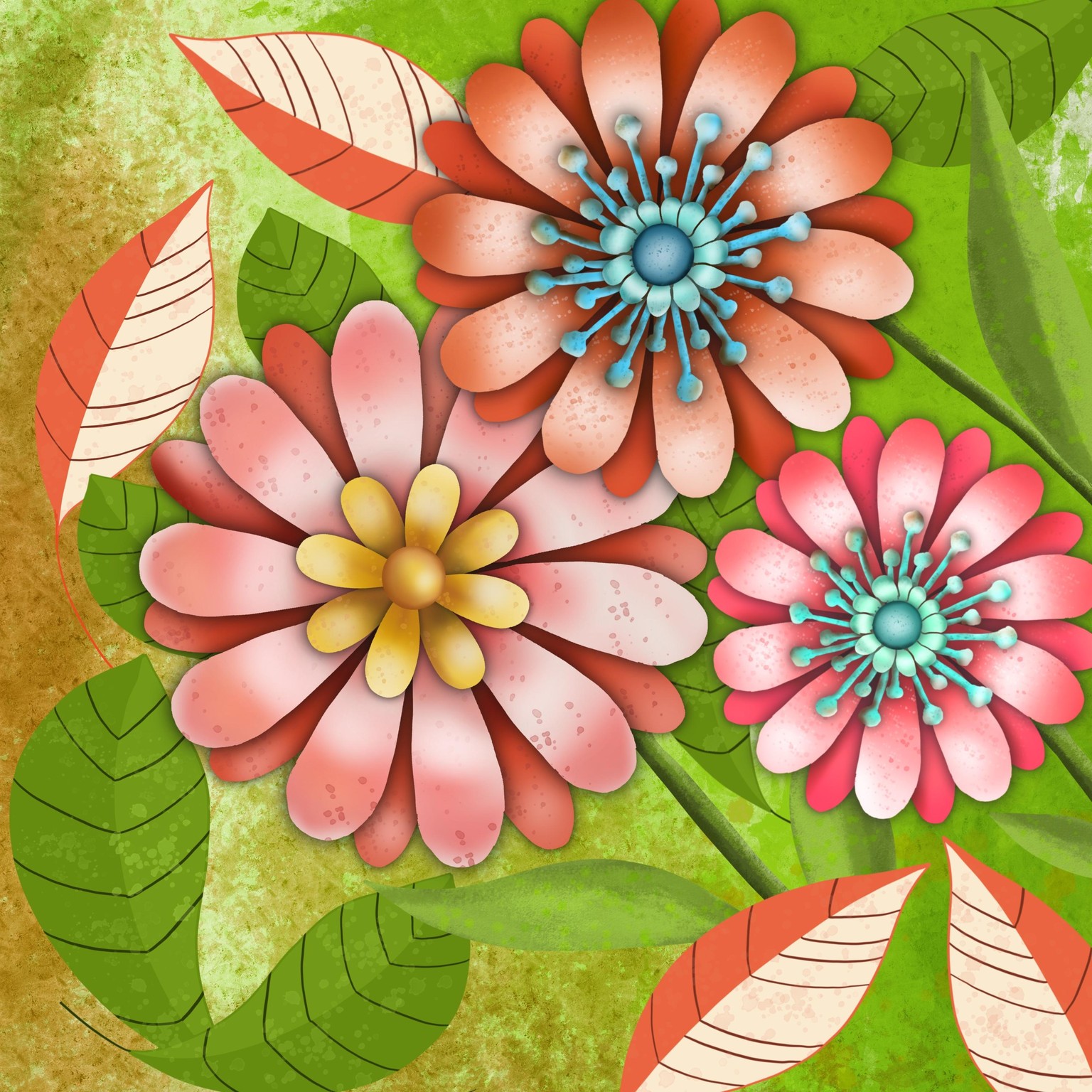 Floral handbag - image 1 - student project