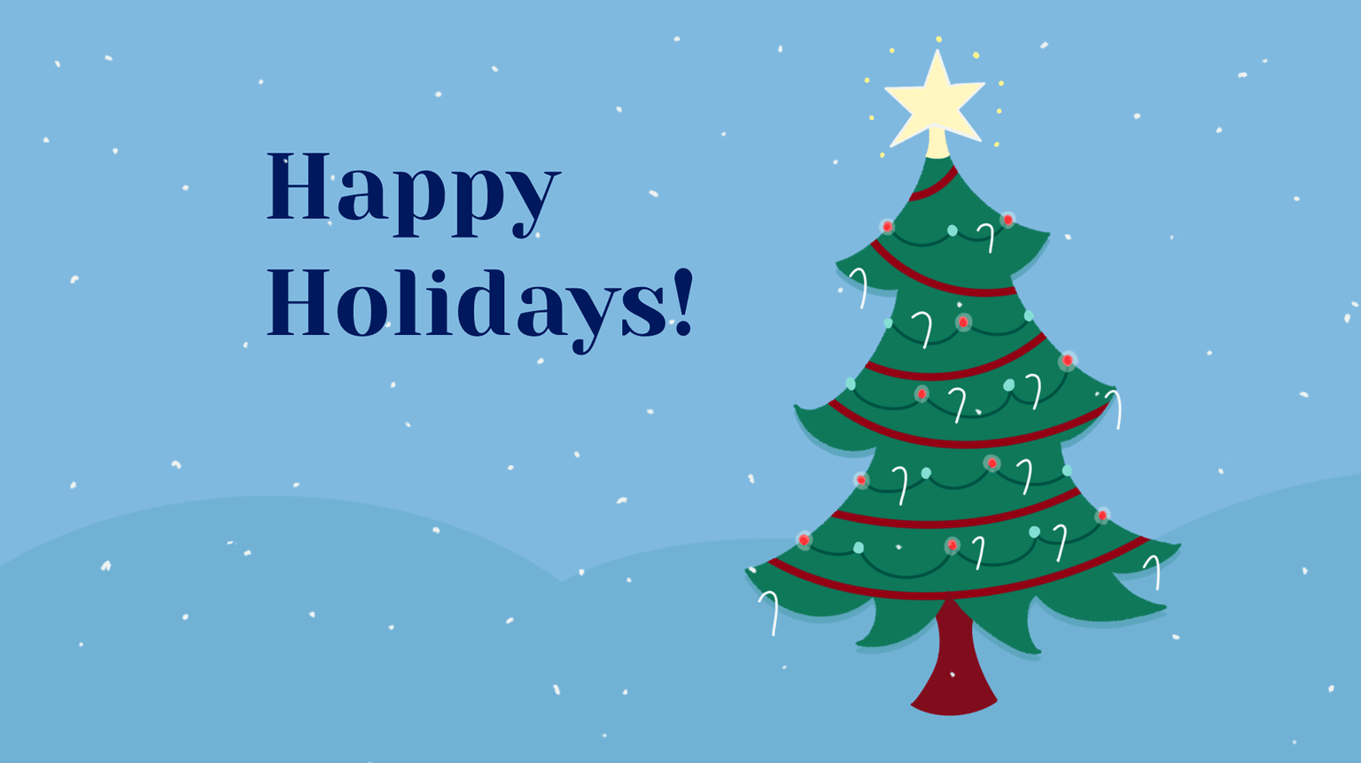 Animated Holiday Greeting - image 2 - student project