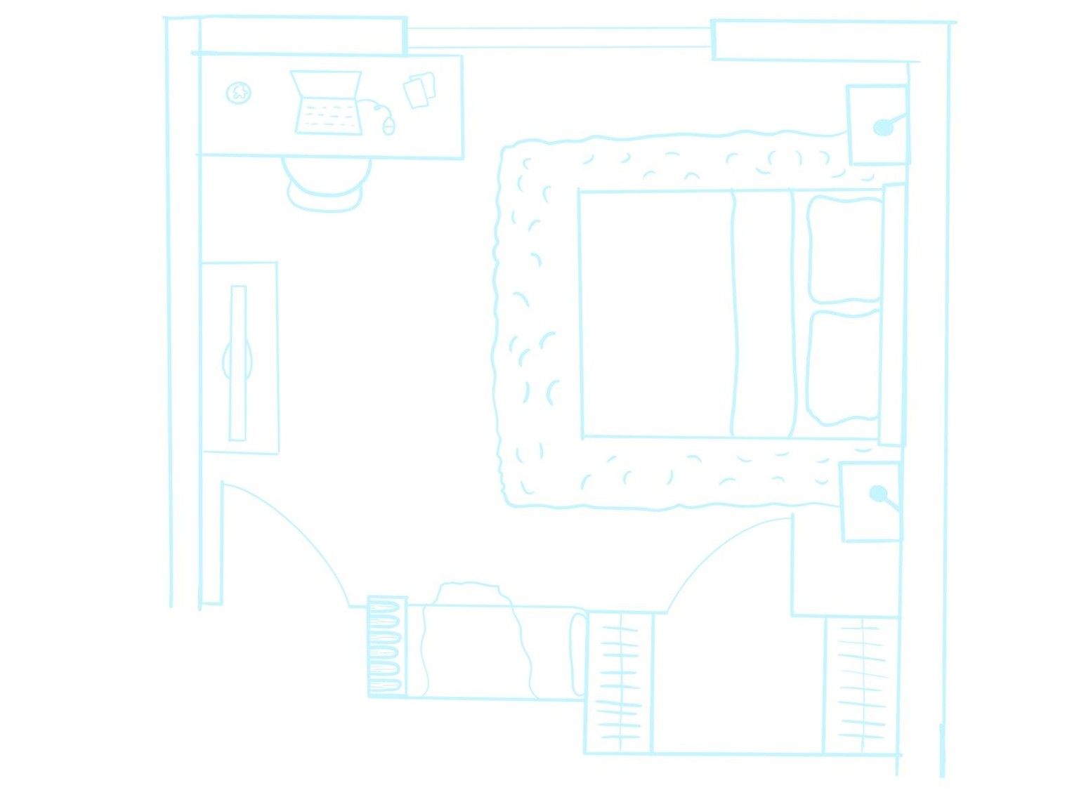 Floor Plan Illustration - image 1 - student project