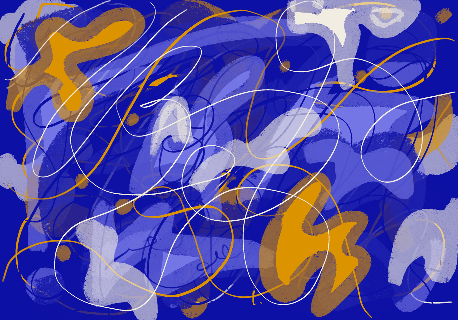 Abstract & Organic iPad Doodling - image 2 - student project