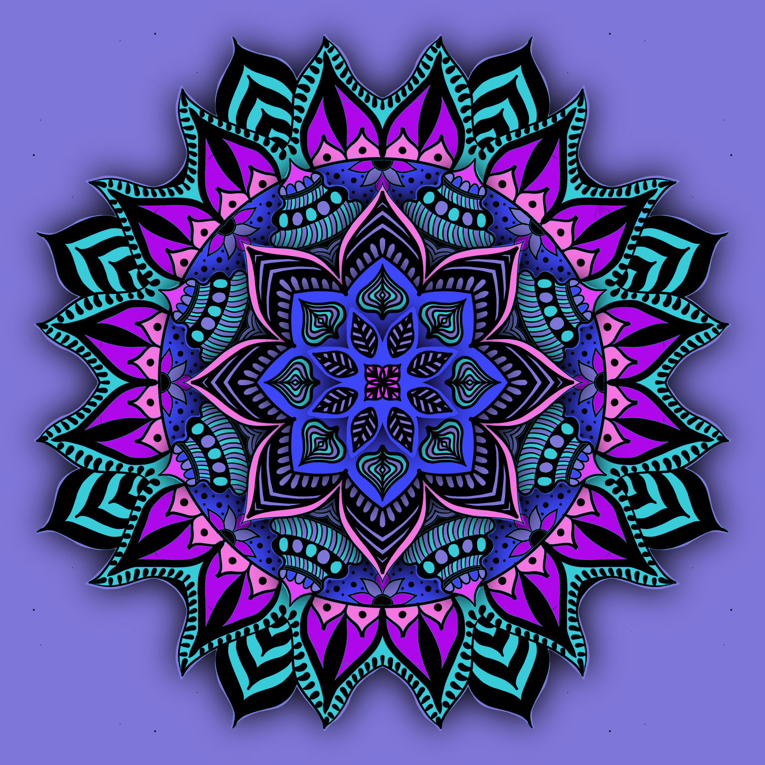 My Mandala - image 1 - student project