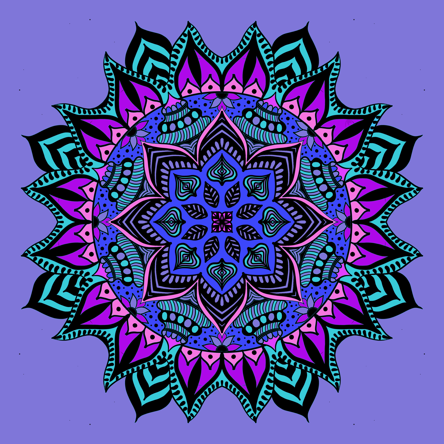 My Mandala - image 2 - student project