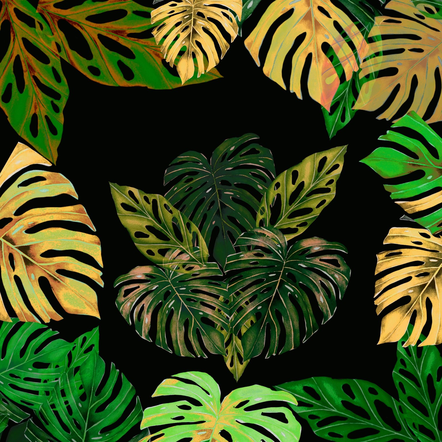 Leaf design Pattern - image 2 - student project