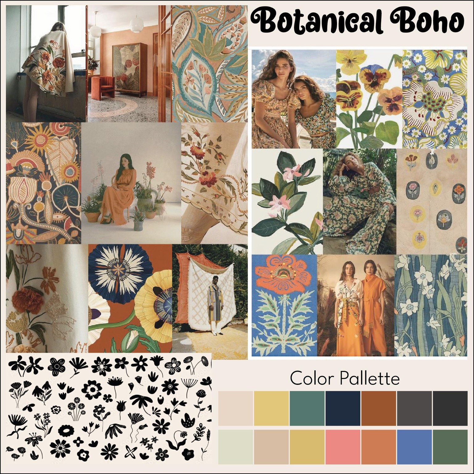 Botanical Boho - image 1 - student project