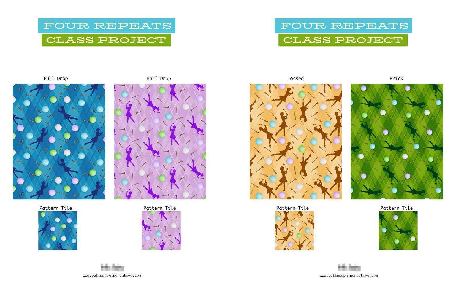 Seamless Patterns - image 1 - student project