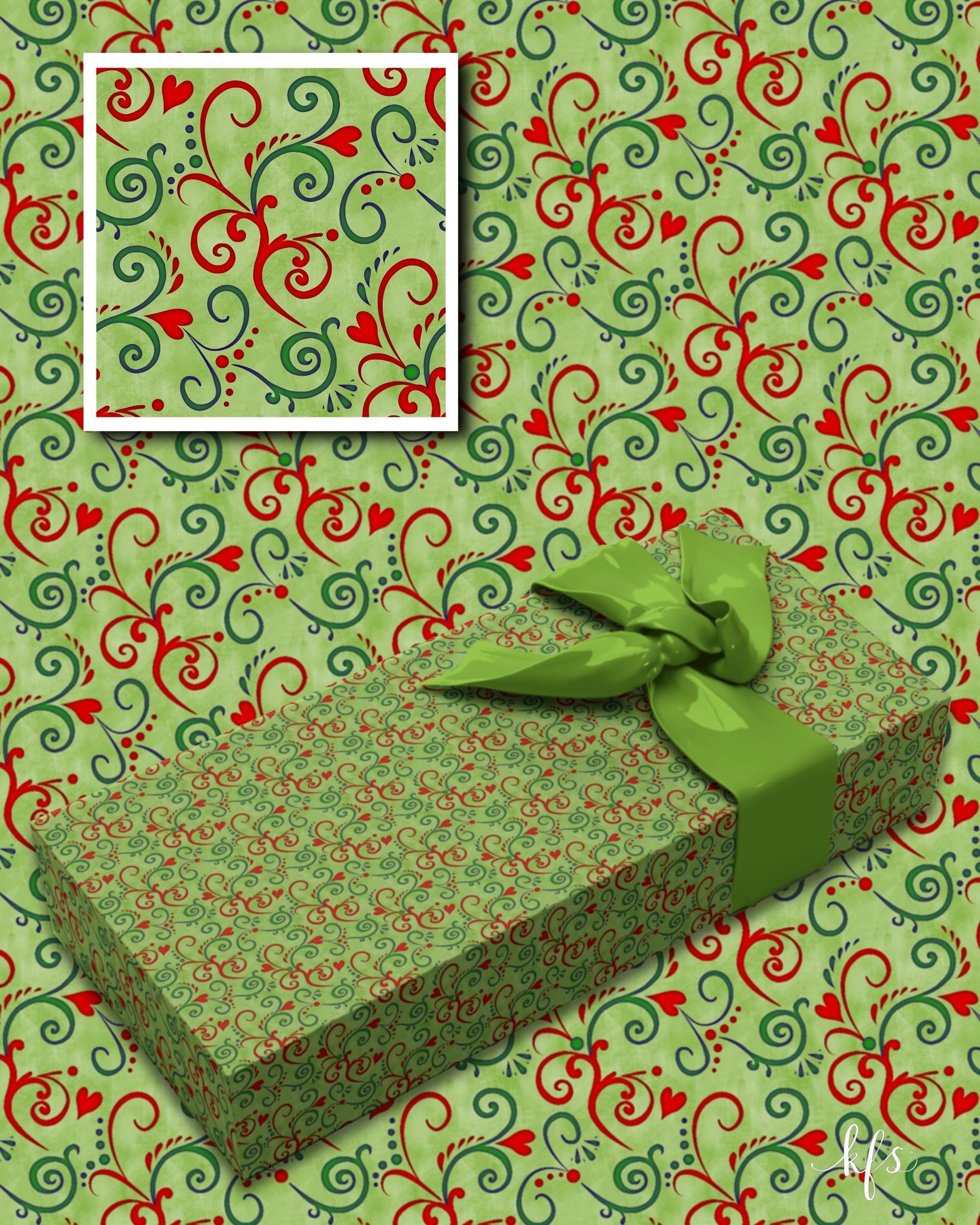 Hand Painted Seamless Textures - image 1 - student project