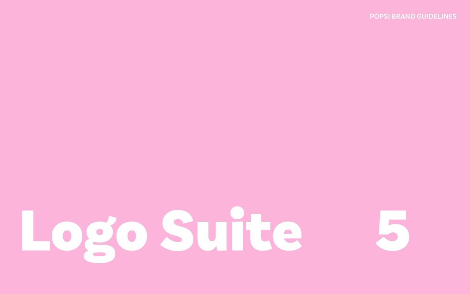 Popsi - Brand Guidelines - image 5 - student project