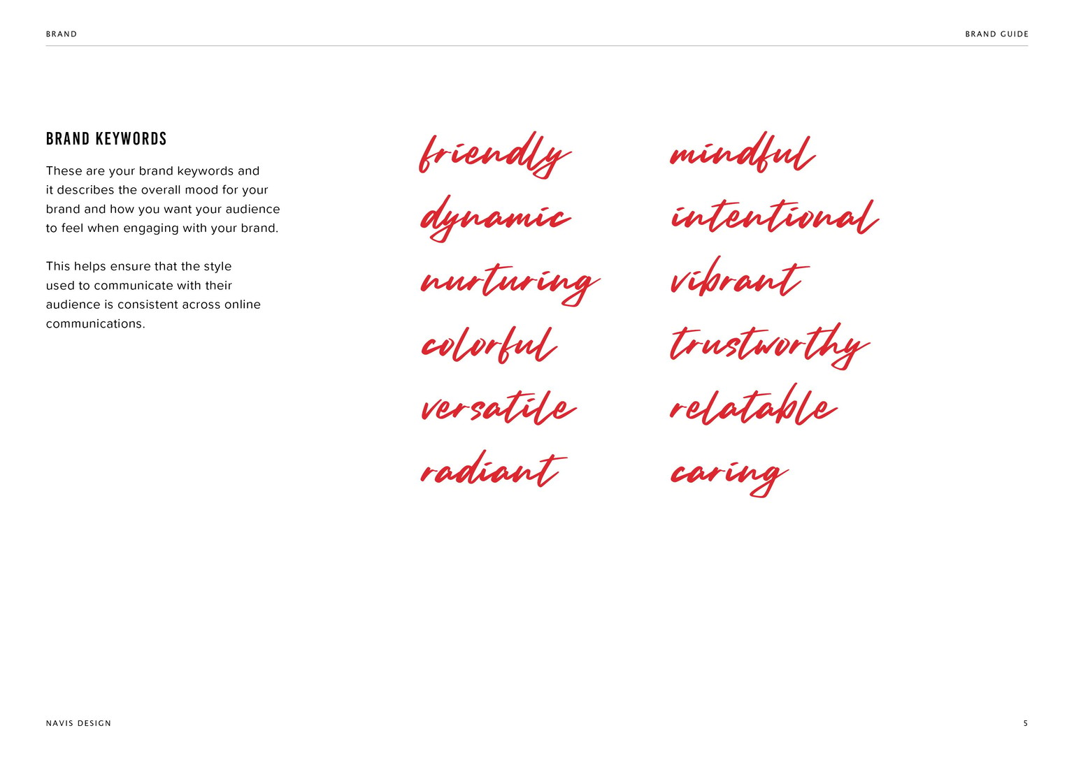 NAVIS brand guidelines - image 5 - student project
