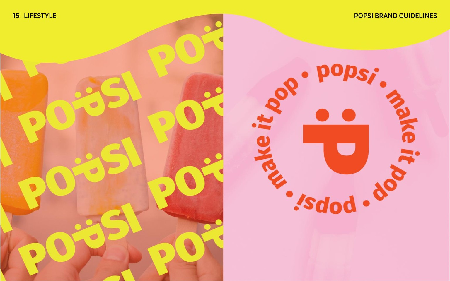Popsi - Brand Guidelines - image 15 - student project