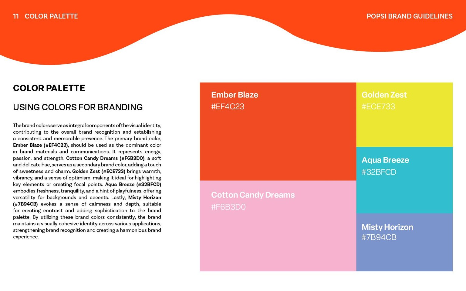 Popsi - Brand Guidelines - image 11 - student project