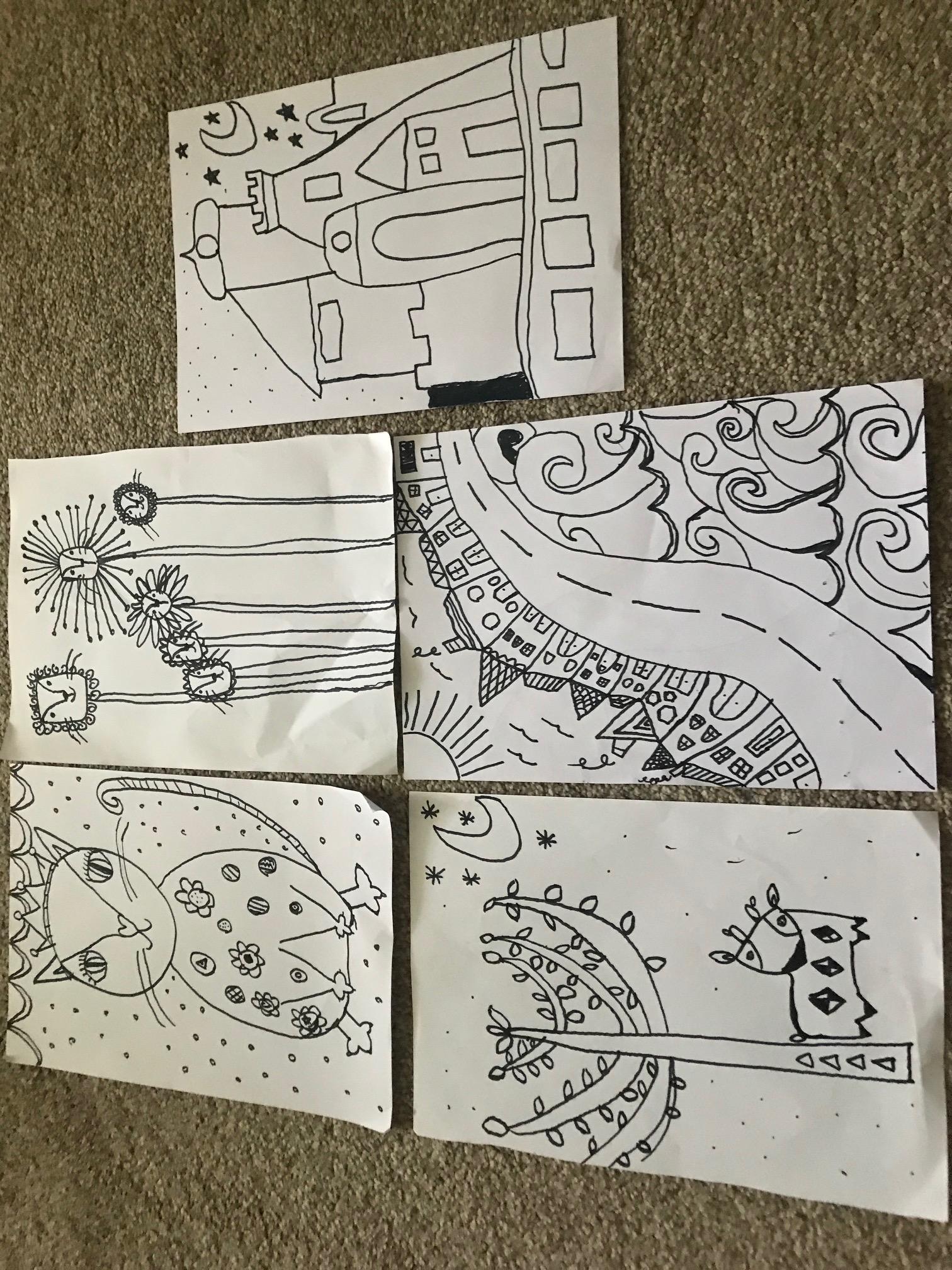 By Zainab (age 7) - image 1 - student project