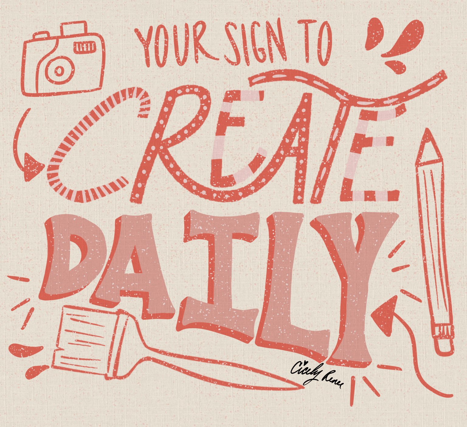 Create Daily. . . A Reminder to Self - image 2 - student project