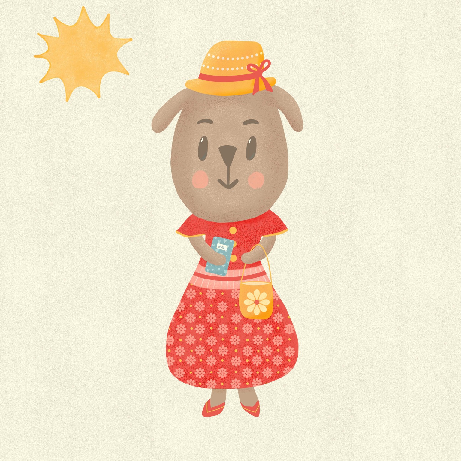 Cute Animals in Procreate - image 1 - student project