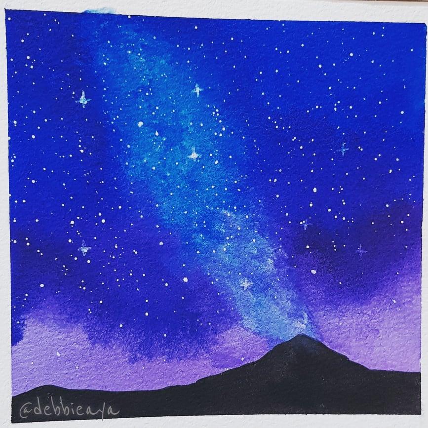 30 Day Watercolor Challenge:  Bold and Beautiful Skies - image 26 - student project