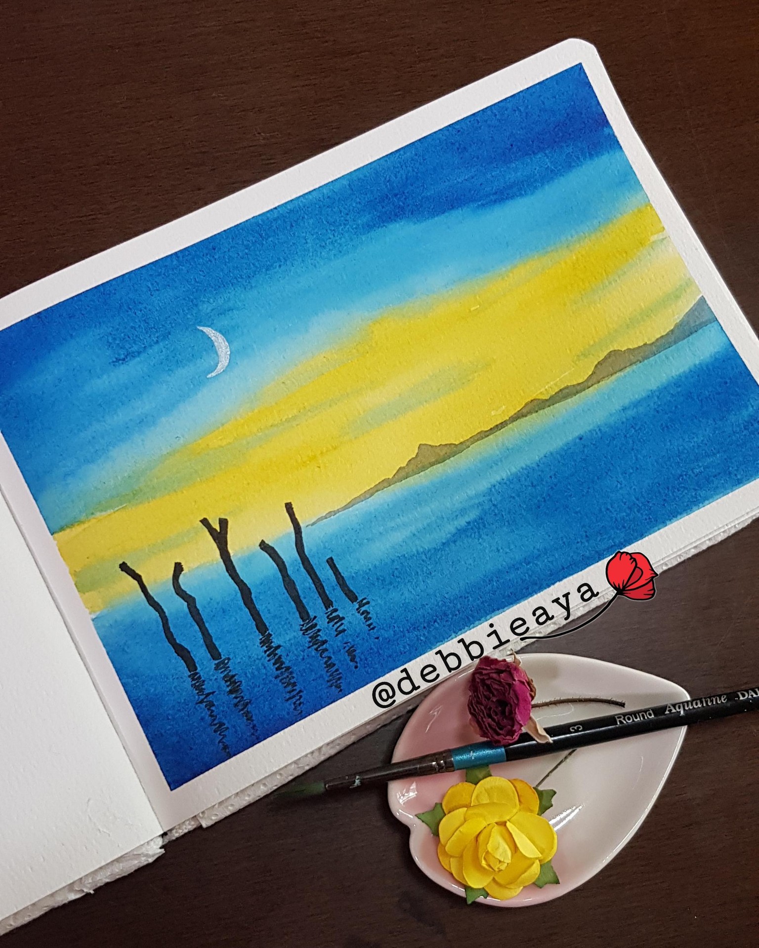 #30DayWaterColorChallengewithZ - image 9 - student project