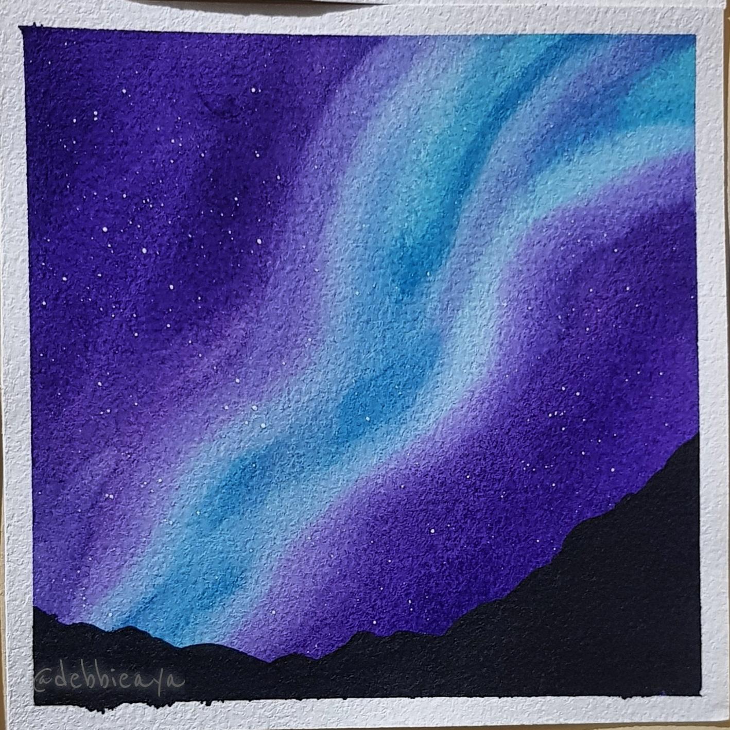30 Day Watercolor Challenge:  Bold and Beautiful Skies - image 21 - student project