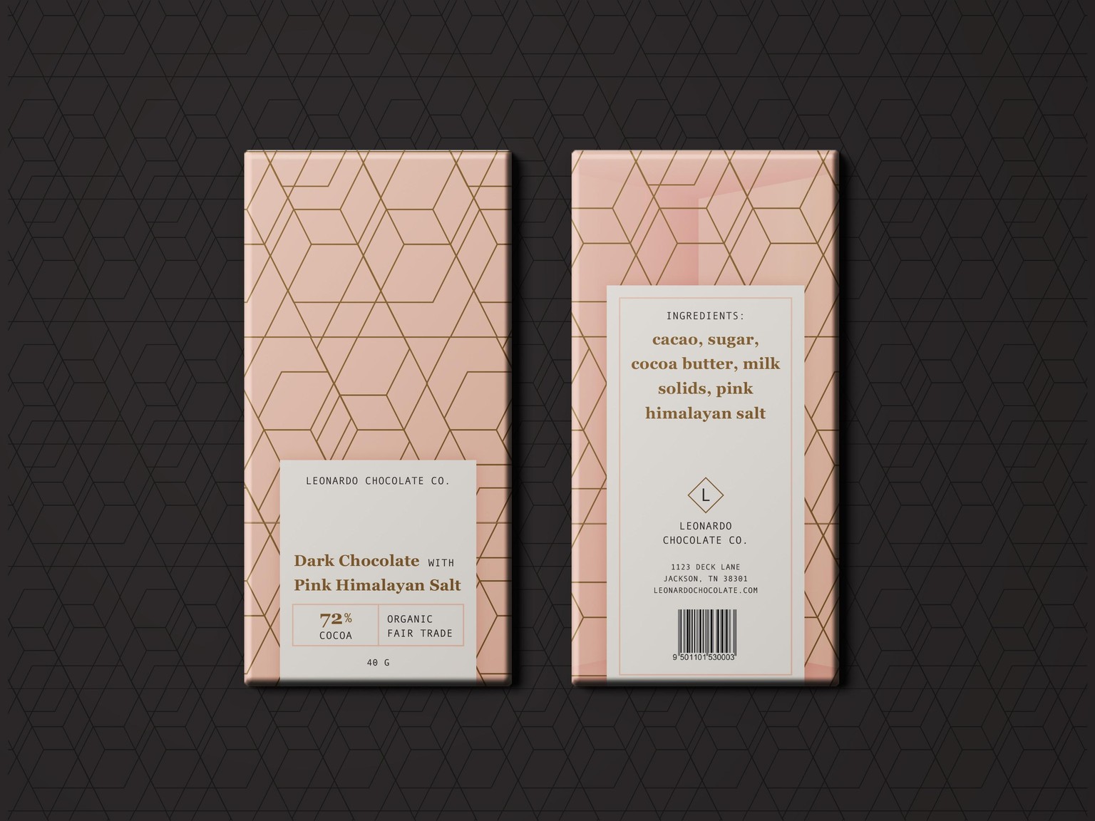 Leonardo Chocolate Co - image 2 - student project
