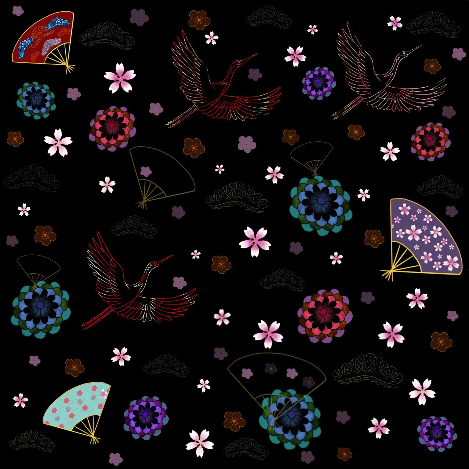 Japanese designs with class brushes - image 4 - student project