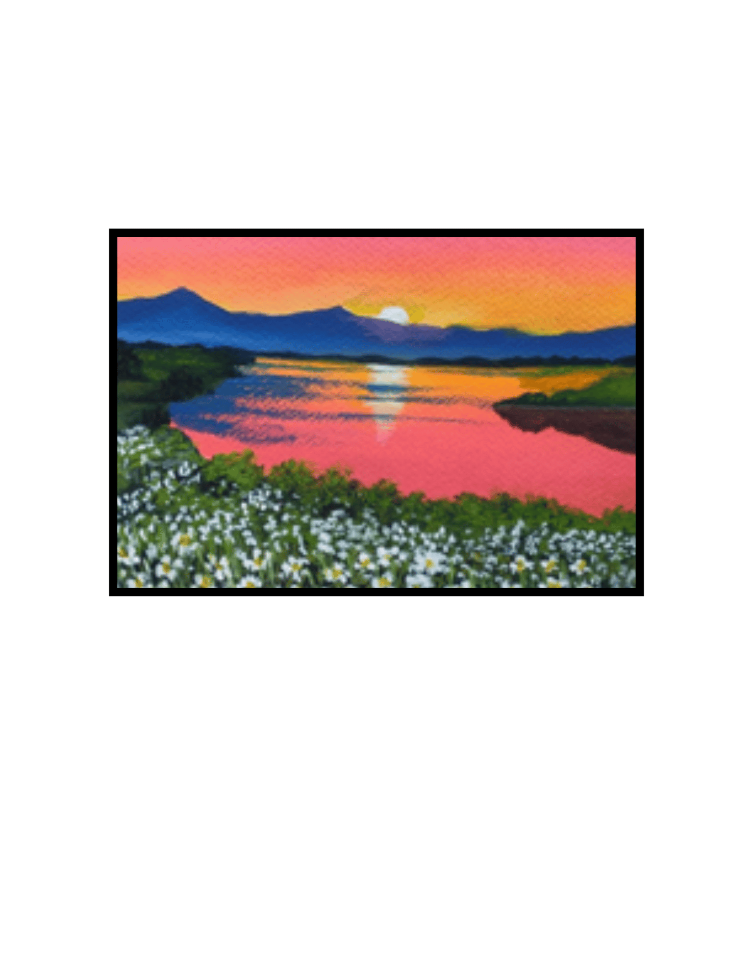 Gouache Landscape for Beginners - image 1 - student project