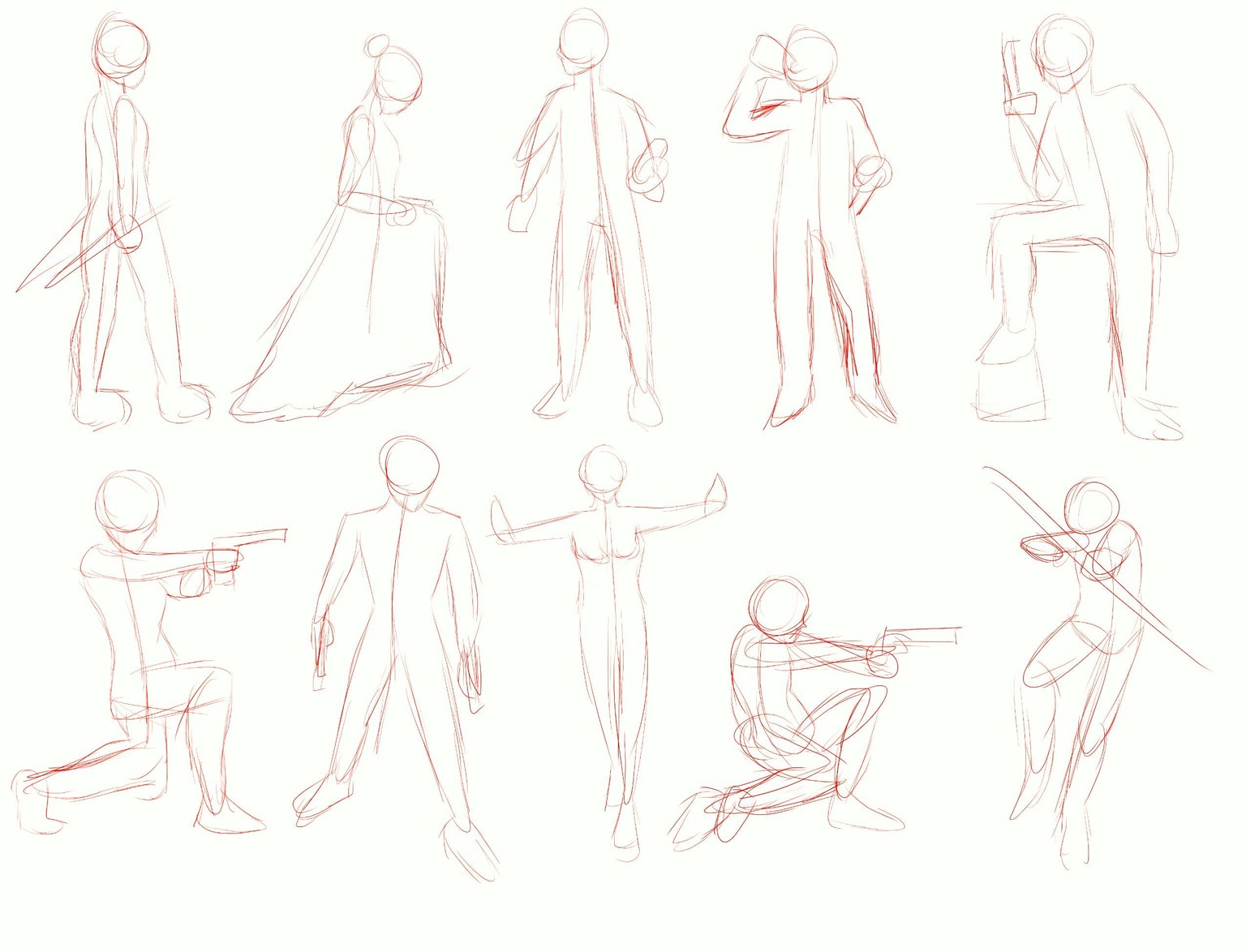 Figure Drawings - image 1 - student project