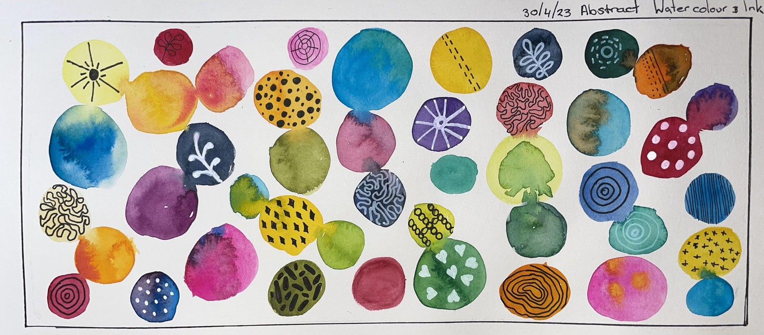 Watercolour and ink - image 2 - student project