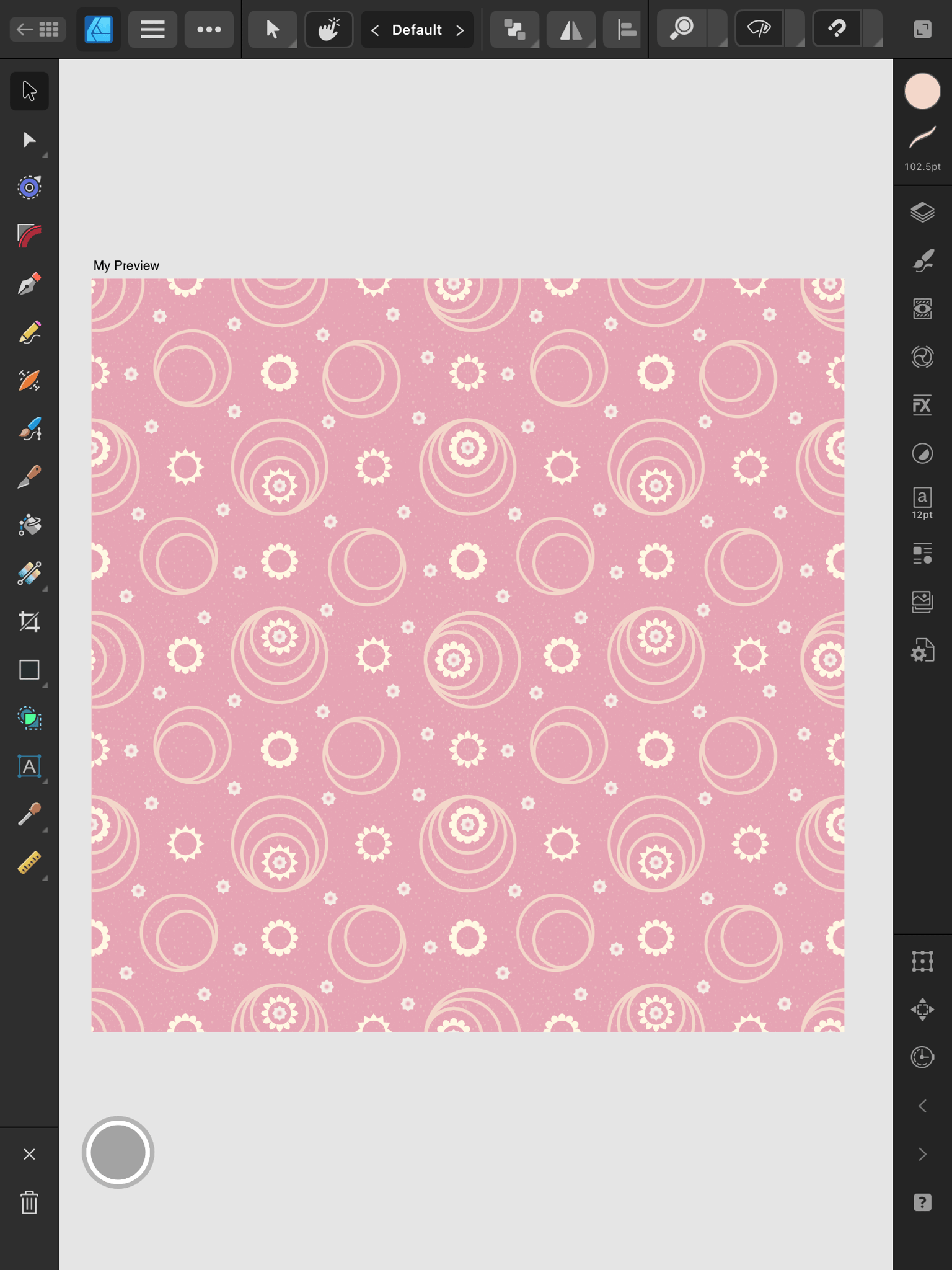 Surface Pattern Design Using Shapes - image 1 - student project