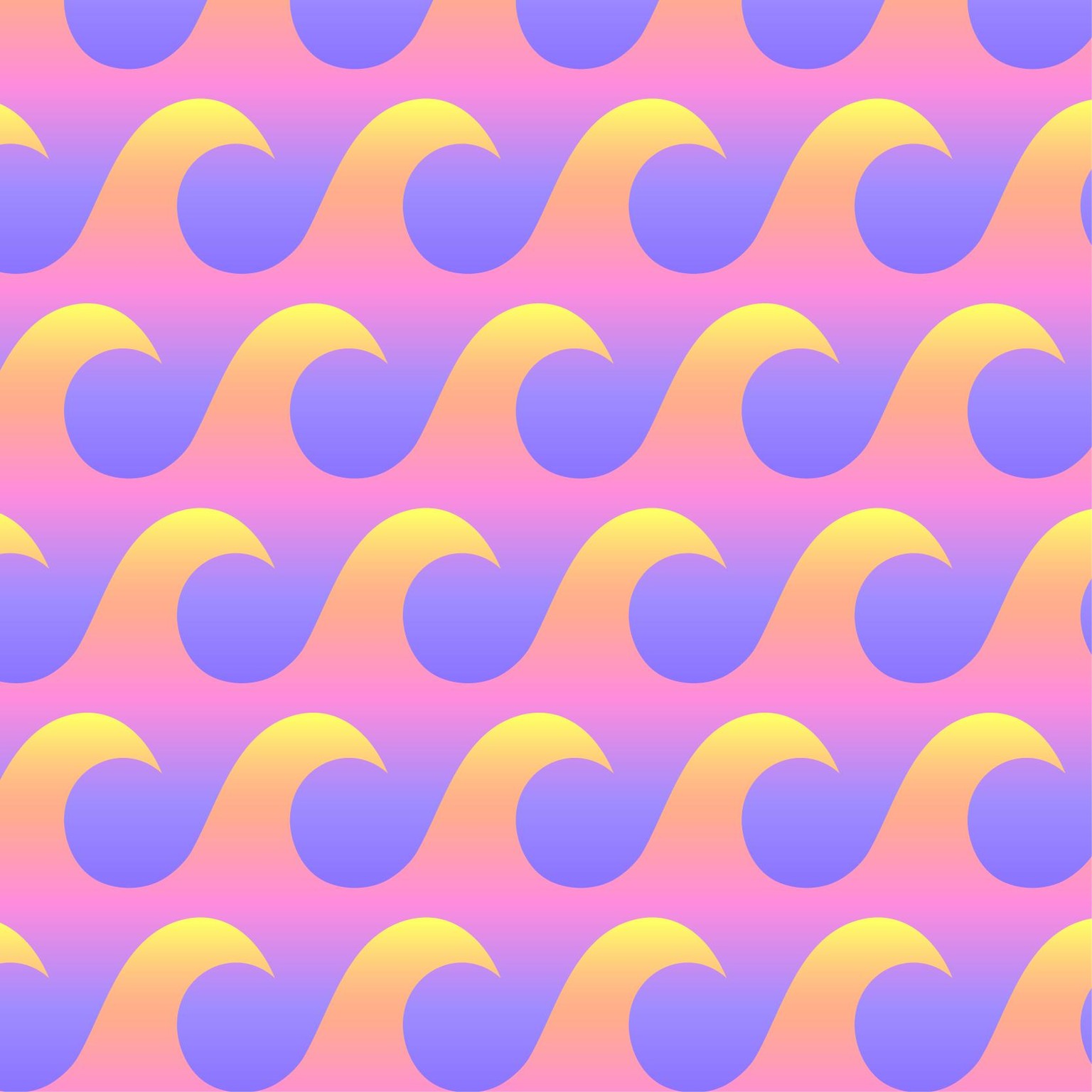 Sunset waves - image 1 - student project
