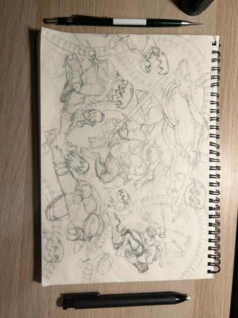 TMNT doodle - image 2 - student project