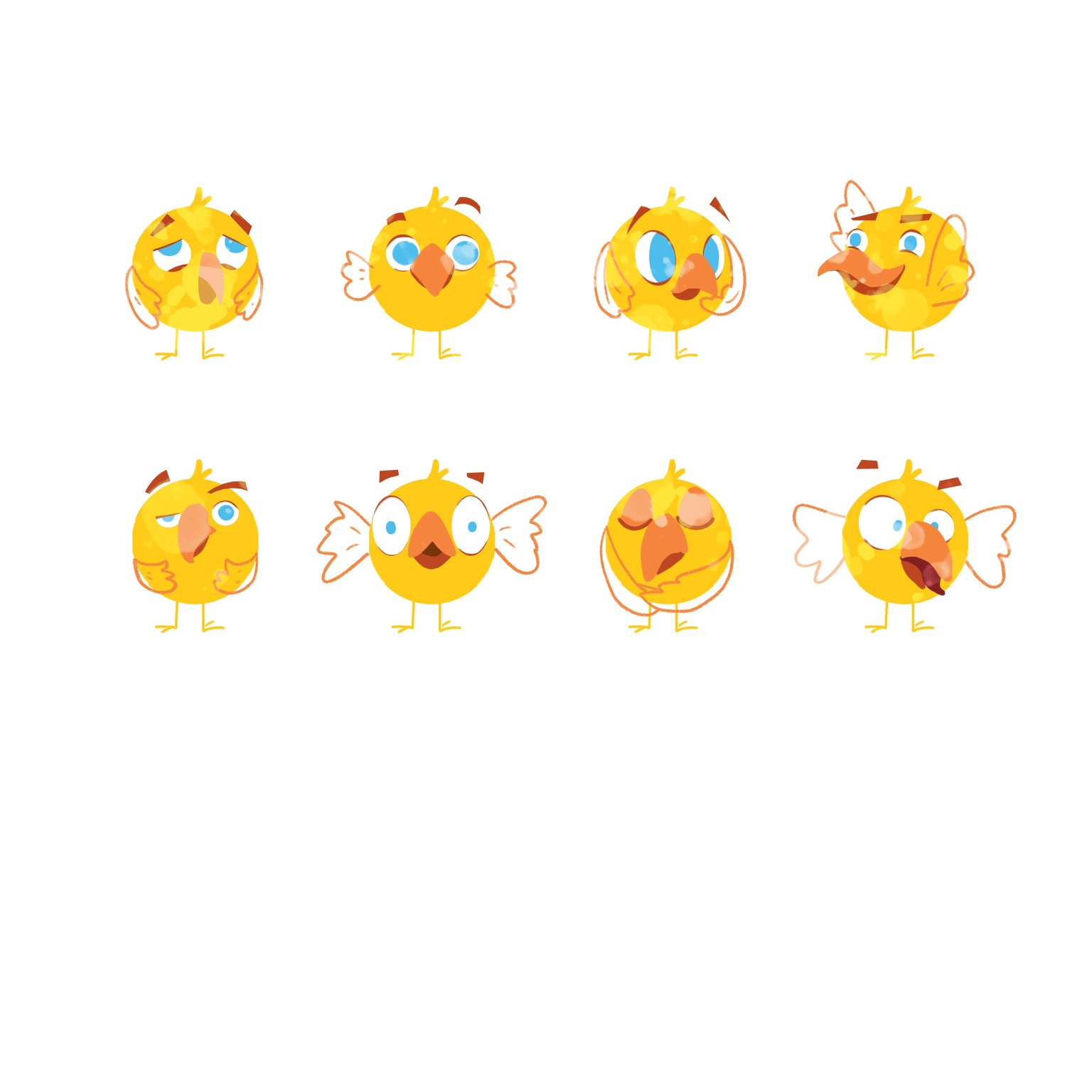 I made these for my surface pattern design practice - image 2 - student project