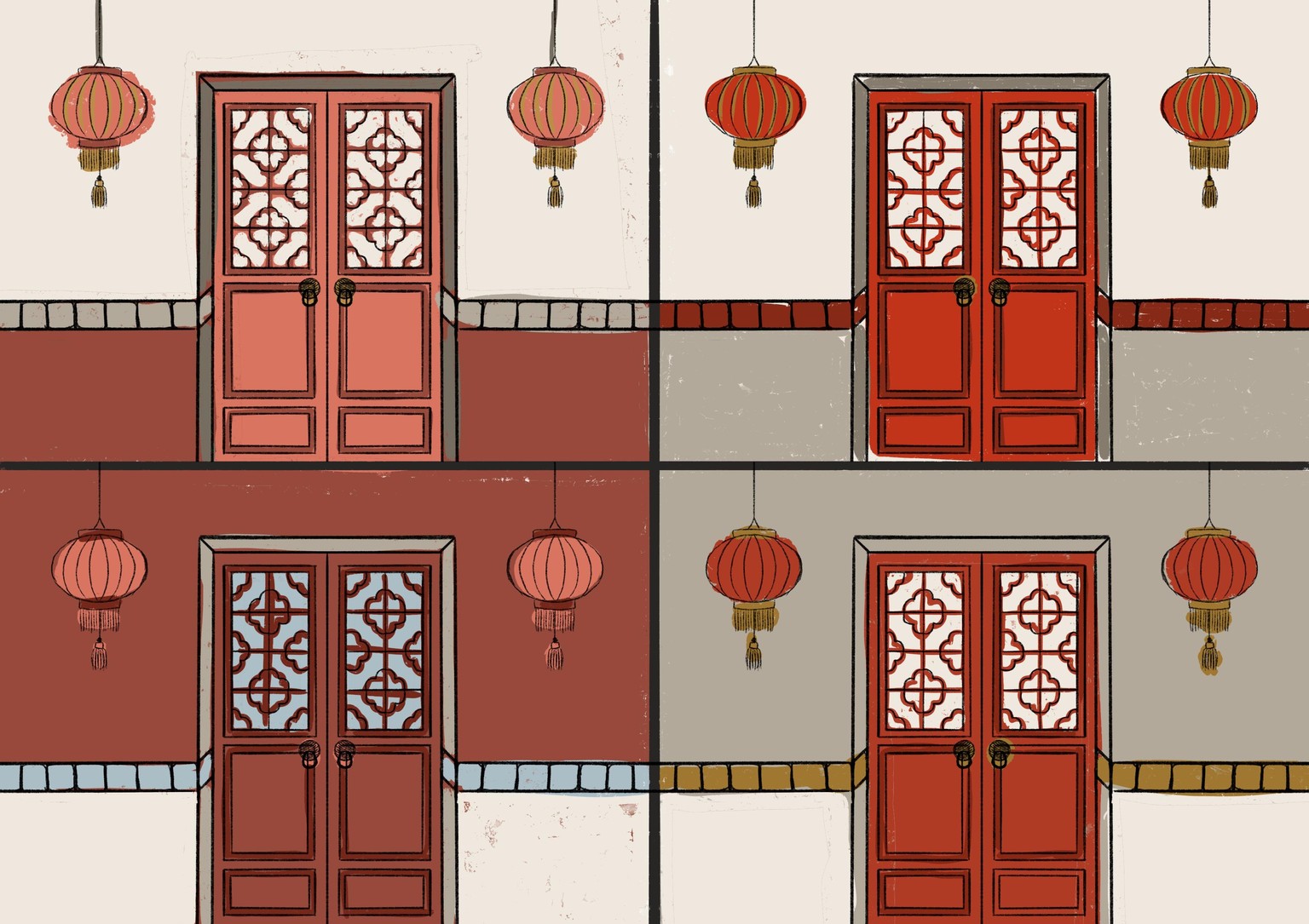 Door illustrations from around the world - image 9 - student project