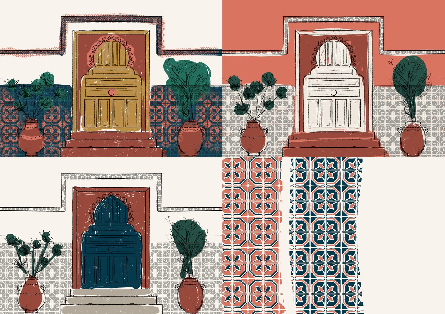 Door illustrations from around the world - image 20 - student project