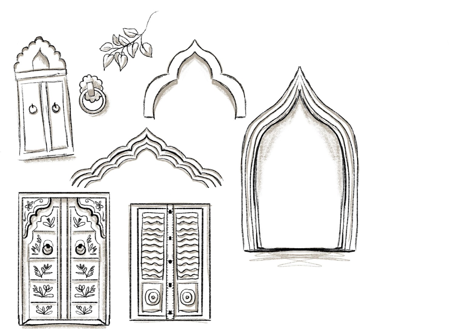 Door illustrations from around the world - image 22 - student project