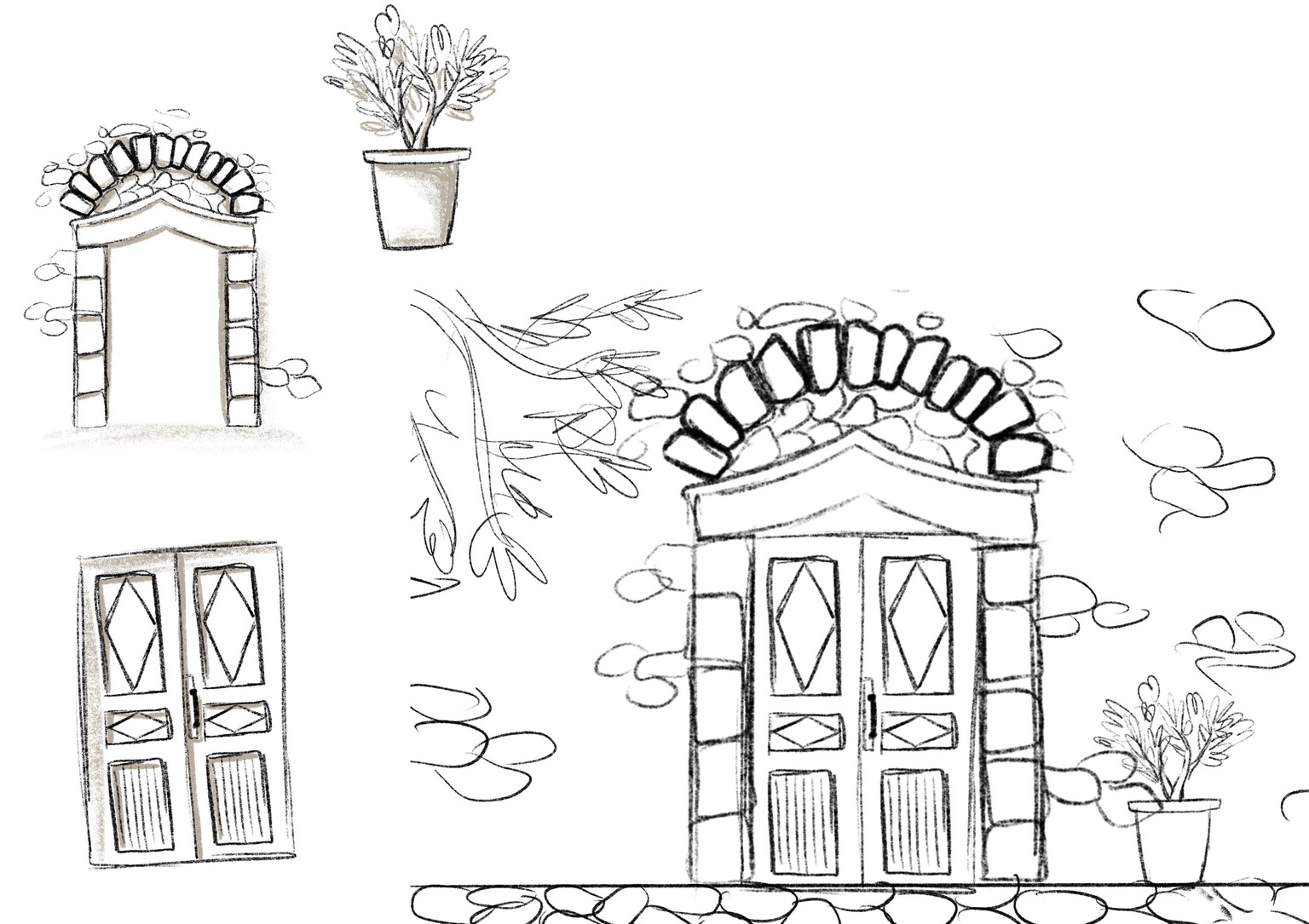 Door illustrations from around the world - image 11 - student project