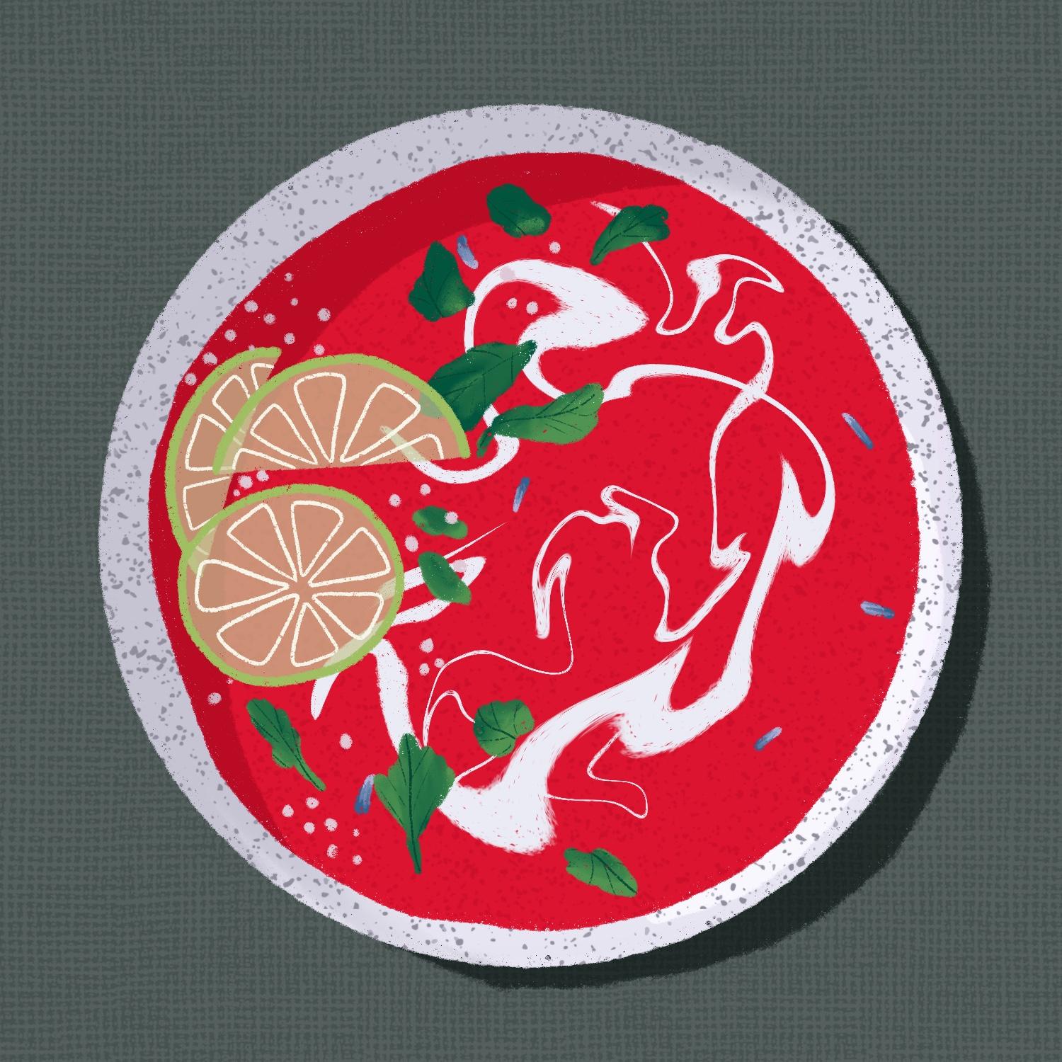 Soup illustration - image 2 - student project