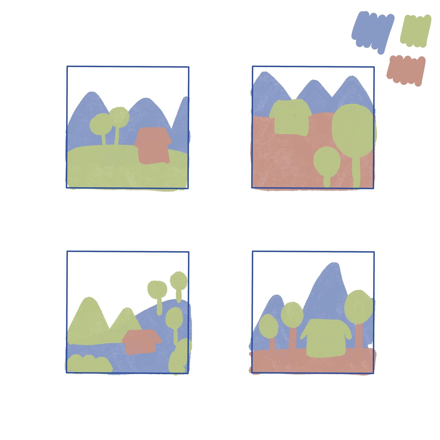 Developing style (landscape illustration) - image 5 - student project
