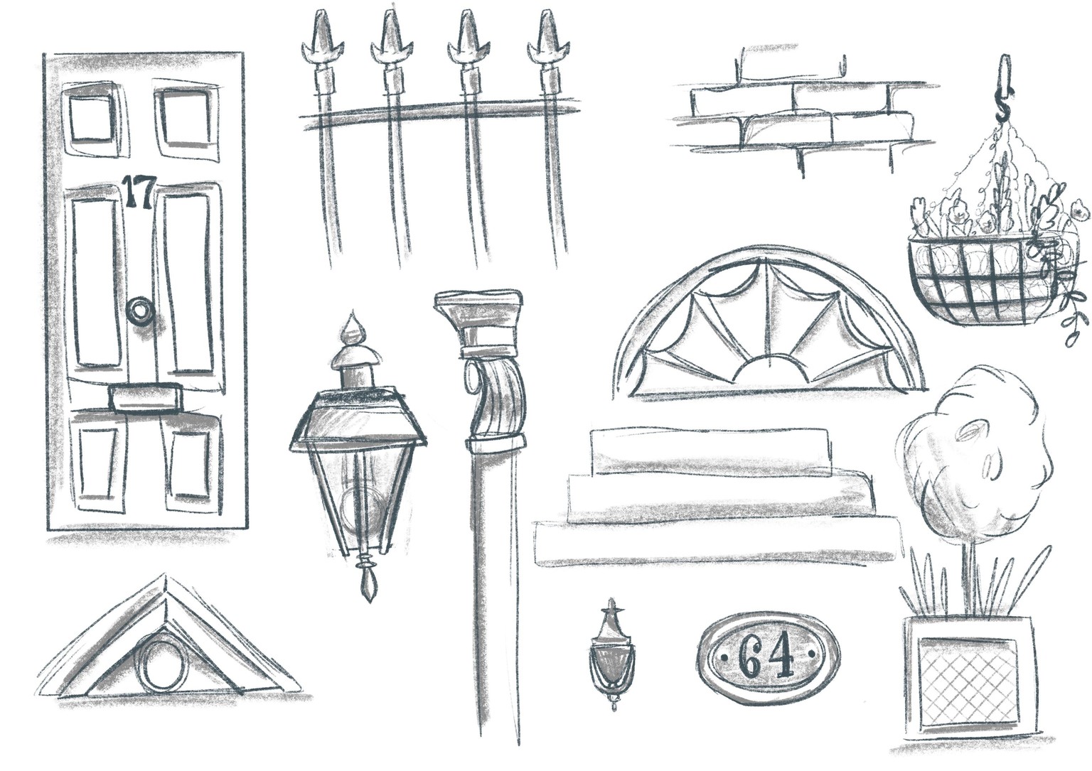 Door illustrations from around the world - image 1 - student project