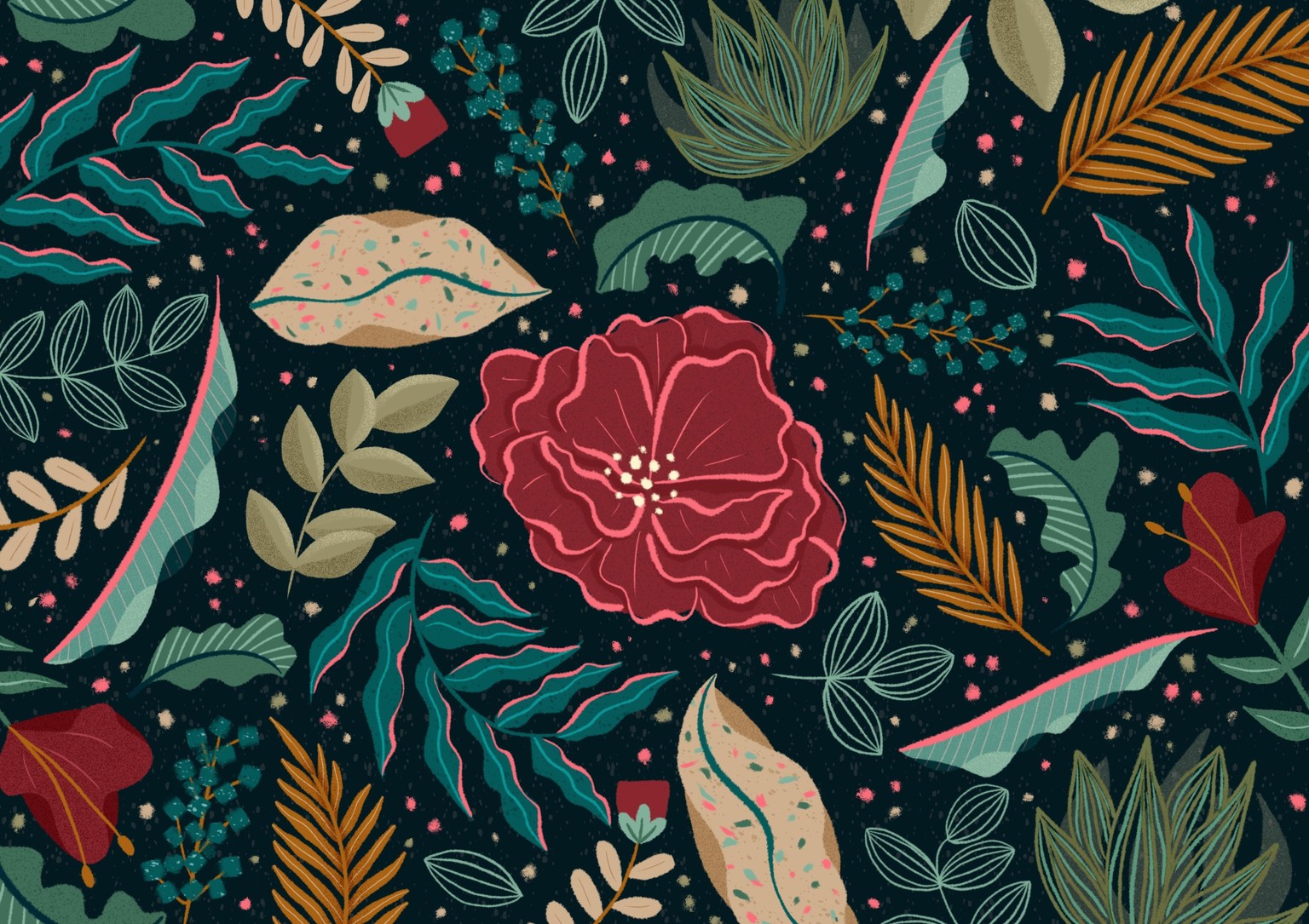 Flower Flat Lay - image 15 - student project