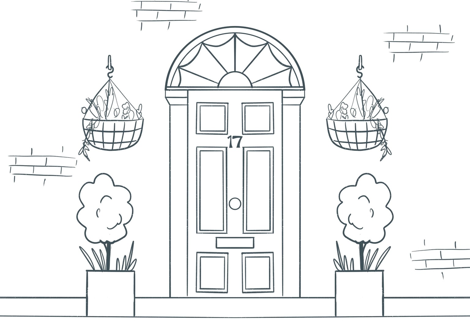 Door illustrations from around the world - image 2 - student project