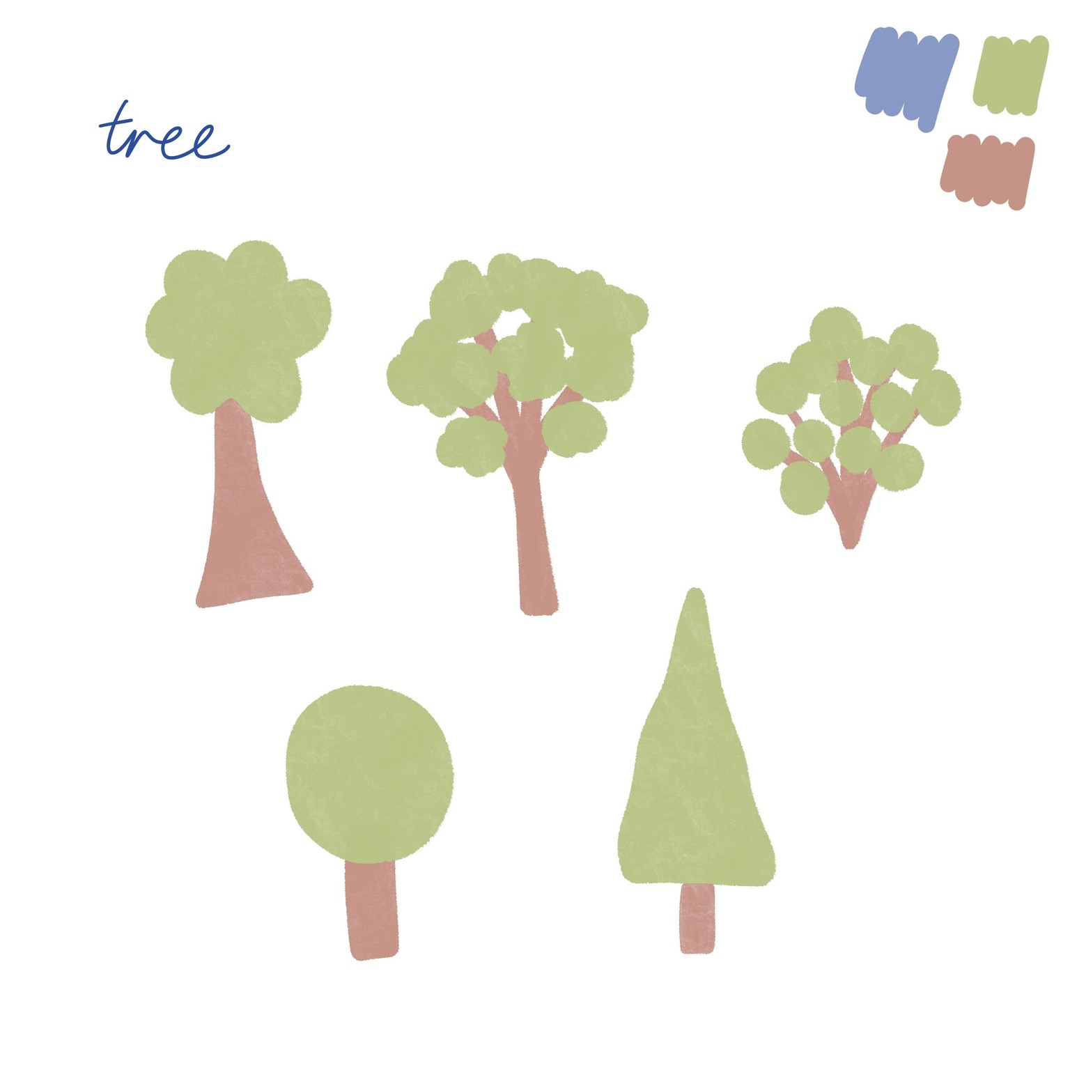 Developing style (landscape illustration) - image 2 - student project