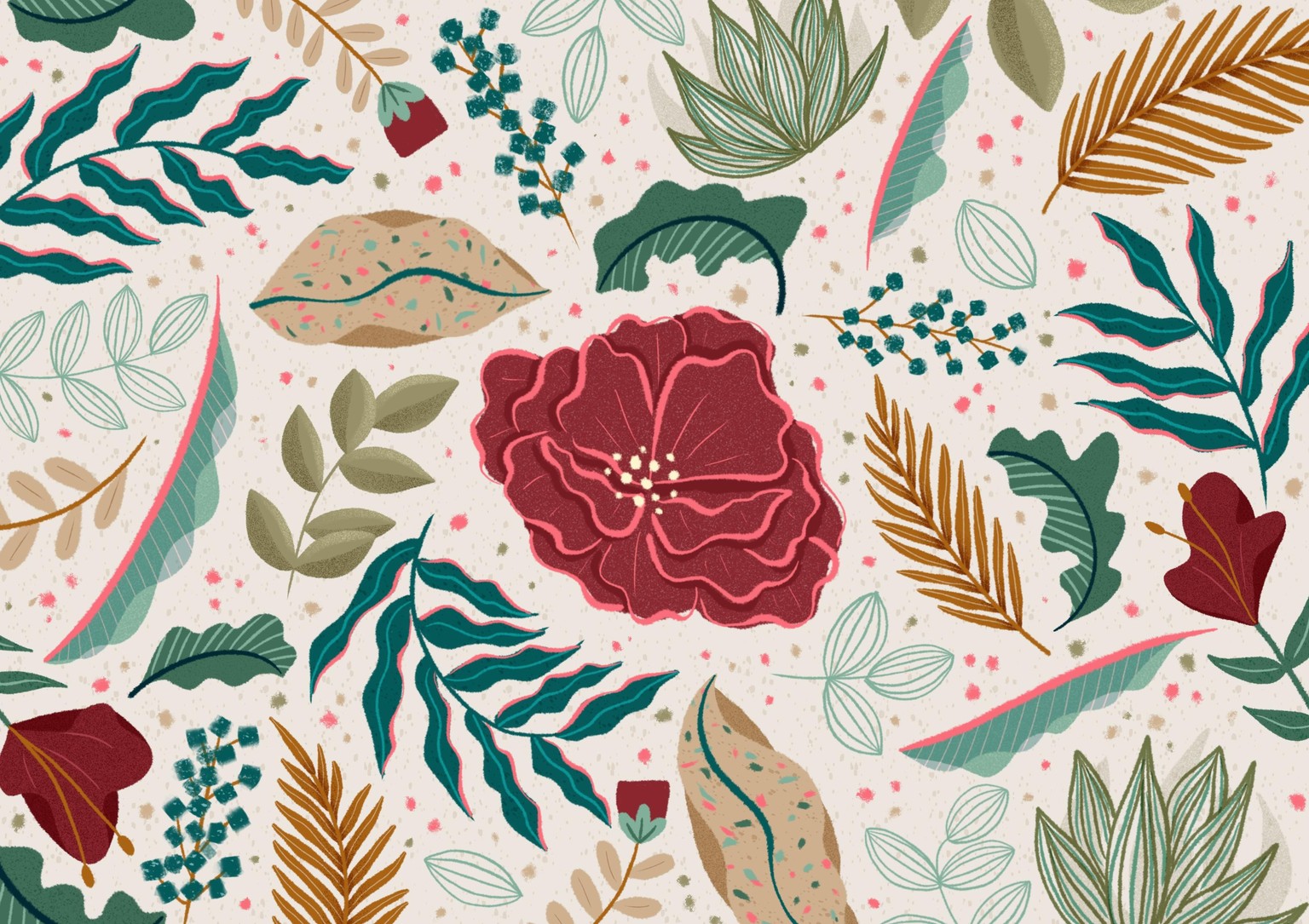 Flower Flat Lay - image 14 - student project