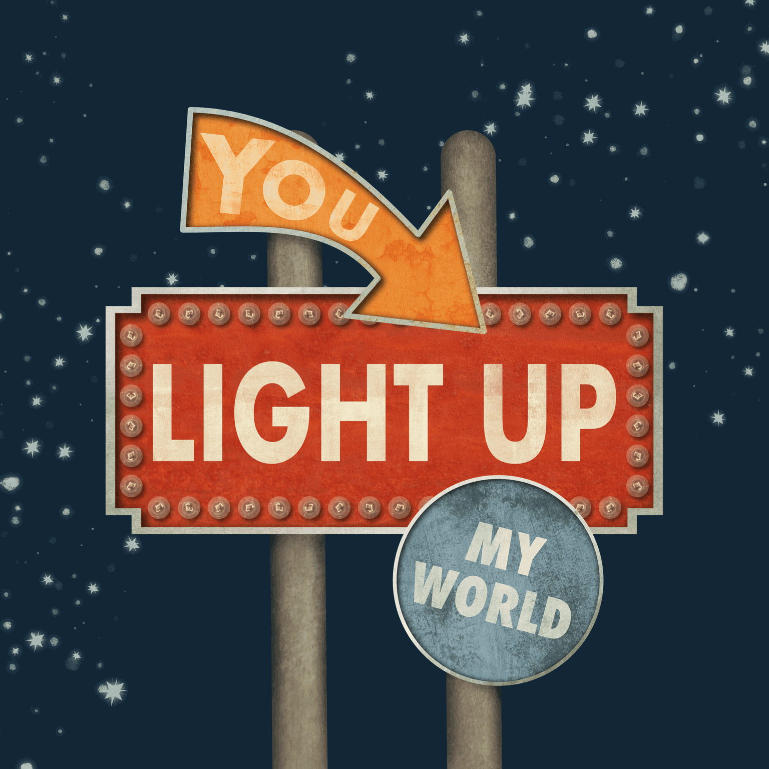 Vintage Marquee Signs in Procreate - image 3 - student project